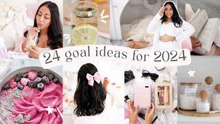 24 Goal Ideas for 2024: Resolutions, things to do in the New Year | Roxy James #2024goals #2024reset