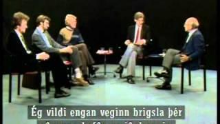 Milton Friedman on RUV (Icelandic State Television) in1984