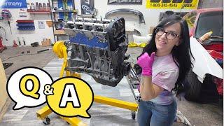 Removed My Honda B18 Cylinder Head PLUS Q&A Question and Answer