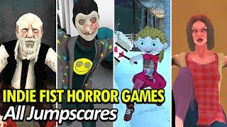 Indie Fist Games All Enemies Jumpscares