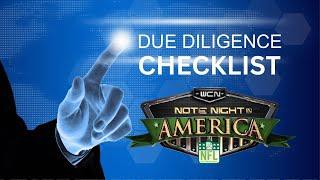 The Note Investing Due Diligence Checklist