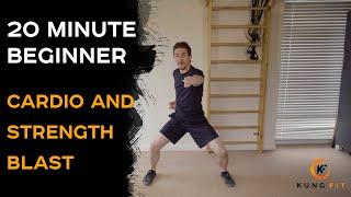 20 Minute Full Body Beginners Home Workout- Kung Fu Inspired- No Equipment