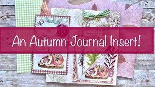 An Autumn Journal Insert!