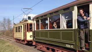 Historic tramway in Amsterdam