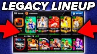 Making My LEGACY LINEUP For NBA Live Mobile Season 9!