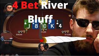 The most insane bluff ever. No Limit Holdem 500/1000/2000 feat.  Trueteller and Limitless