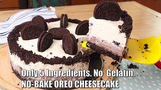 An OREO and No Bake: Inspired 3 Layer CHEESECAKE - Excellent For Your Desserts | Oreo Cookie Recipe