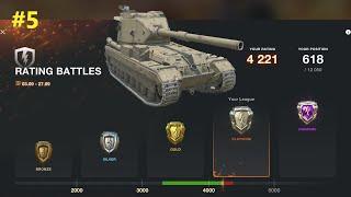 #279 Can We Reach Diamond League with FV215b (183)? | Sept. 2024 | WoTB 11.1