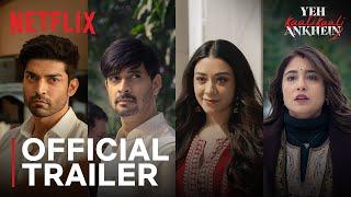 Yeh Kaali Kaali Ankhein: Season 2 | Official Trailer | Tahir, Anchal, Shweta, Gurmeet | Netflix