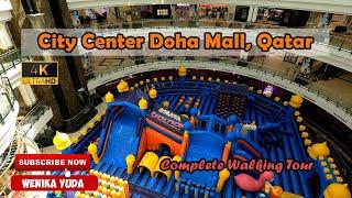 City Center Doha Mall, Qatar. Complete Walking Tour 4K