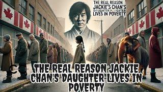 The Real Reason Jackie Chan's Daughter Lives in Poverty A Shocking Family Story