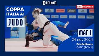 Judo - Coppa Italia A1 2024 - Mat 1