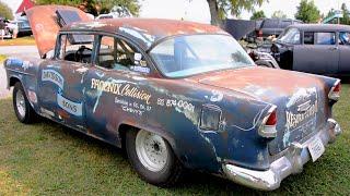 HISTORIC Drag Cars: Three Killer Tri-Five Chevy Drag Racers