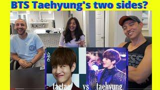 BTS TAE TAE Vs Taehyung - Two Sides of Kim Taehyung | BTS V Moments | reaction