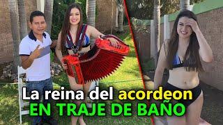 En traje de baño LA REINA DEL ACORDEÓN 🪗 Janeth Valenzuela