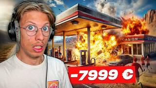 La Station Essence la Plus DANGEUREUSE d'Amérique (Gas Station Simulator)