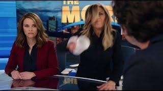 Jennifer Aniston throwing water (The Morning Show Finale)