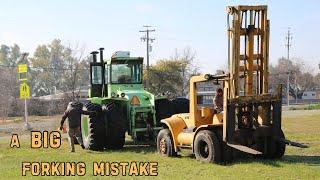 Bringing Home FORKZILLA - 16,500 Pound Hyster Forklift!