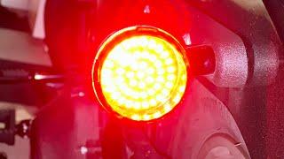 How To: Harley-Davidson LED Rear Turn Signals - Rouge Rider Industries turn signals on Low Rider S