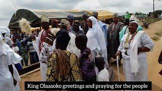 Olufon festival with HRM Olaasoko of Isoko in Ejigbo 2022 | ATYHO TV |