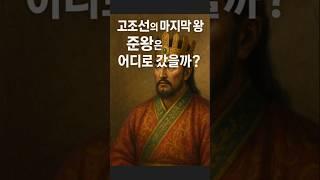 "고조선"의 마지막 왕, "준왕"은 어디로 갔을까?.#고조선 #준왕 #위만조선 #역사미스터리 #익산미륵사지 #한왕 #망명정부 #한국고대사 #역사쇼츠 #한국사 #역사바로잡기