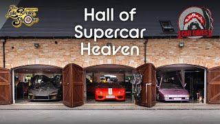 Stunning Super Car Cave Garage tour - Diablo, Senna and mad stories