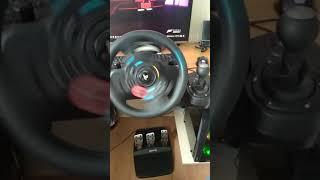 Power On Logitech G29 Force feedback steering wheel