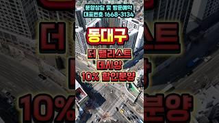 더 팰리스트 데시앙 10% 할인 분양
