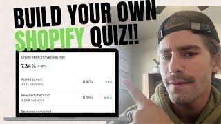 This Basic Quiz Funnel Converts At Over 7% - How to Build a Shopify Quiz Funnel