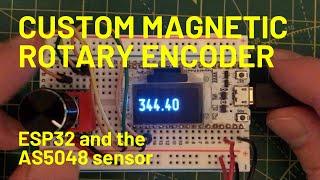 High-Res AS5048 Magnetic Rotary Encoder DIY