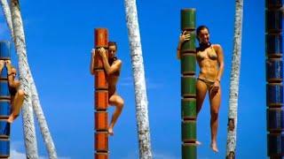 Get a Grip (2 of 2) Immunity Challenge | Survivor: Heroes vs. Villains | S20E10 Going Down in Flames