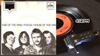 Focus - House Of The King, 1972,  Polydor - 2001 640Vinyl, 7", Single