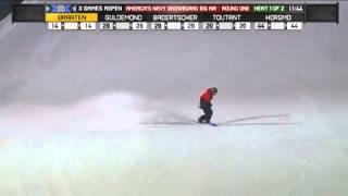 Gjermund Braaten Run 2 Snowboard Big Air round 1 - X Games