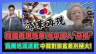 韓國再現辱華 指中國人“惡棍” 首爾地鐵道歉 中韓對旅客差別極大! / 香港青年 大眼