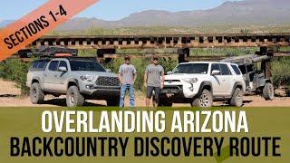 2020 TACOMA & 4RUNNER OVERLAND THE ARIZONA BDR - MEXICO TO UTAH - SECTIONS 1-4