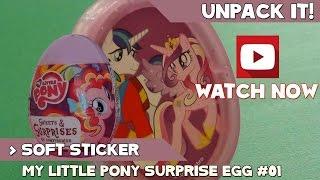 MY LITTLE PONY MLP Surprise Eggs - Picture Frame with Princess Cadance & Princess Celestia