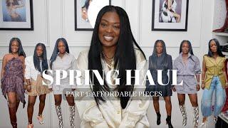 SPRING HAUL PART 1 | AFFORDABLE PIECES