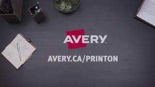 Avery Print-On Dividers