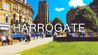  4K Walking Tour of Harrogate️Explore this Beautiful English Spa Town in Yorkshire.