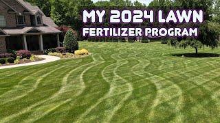 MY 2024 Lawn Fertilizer Program all liquid!