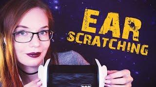 ASMR Ear Scratching - w/ Ear Rubbing and Tapping on Ears - No Talking for Sleep & Study