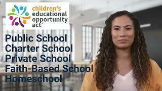 Revolutionizing Education in California:CEO Act Explained #EducationalEquity #ParentalChoice #CEOAct