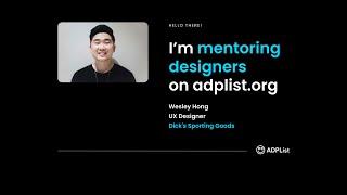 I Am Providing UX Design Mentorship on ADPList!