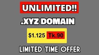 Buy .XYZ Domain Only Tk.90 | Cheap Domain Name In Bangladesh  ||  Domain Offer ||  SmartHostBD