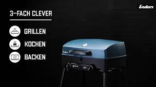 Enders EXPLORER NEXT PRO // Grillen Kochen und Backen// Campinggrill 2-Brenner