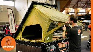 23Zero Saber Pro Hard Shell Rooftop Tent - How to setup & pack away