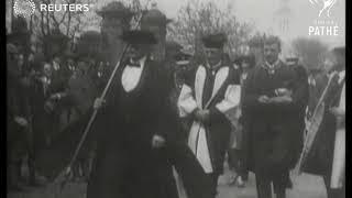 ROYAL: Prince of Wales at Newcastle North East Coast Exhibition (1929)