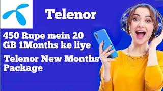 Telenor internet package | month package 20 GB | Azhar tech