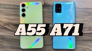 Samsung Galaxy A55 vs Samsung Galaxy A71