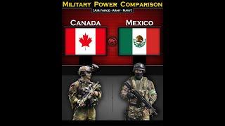 Canada vs Mexico | Military Power Comparison 2024 | Global Power